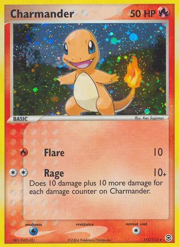 Charmander - 113/116 - FireRed & LeafGreen