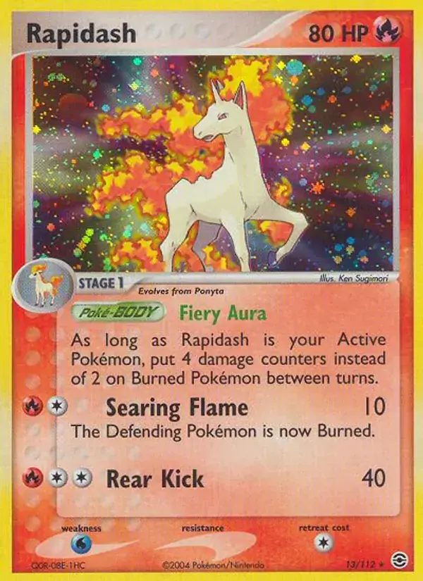 Rapidash - 13/116 - FireRed & LeafGreen