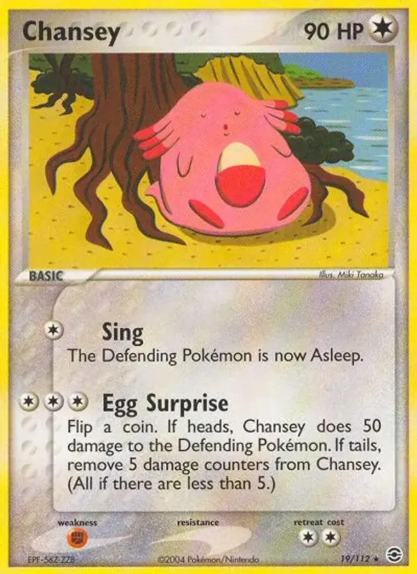 Chansey - 19/116 - FireRed & LeafGreen