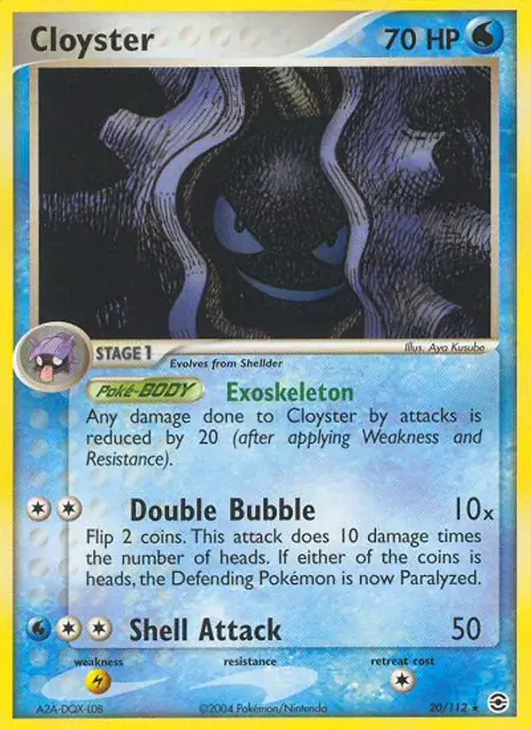 Cloyster - 20/116 - FireRed & LeafGreen