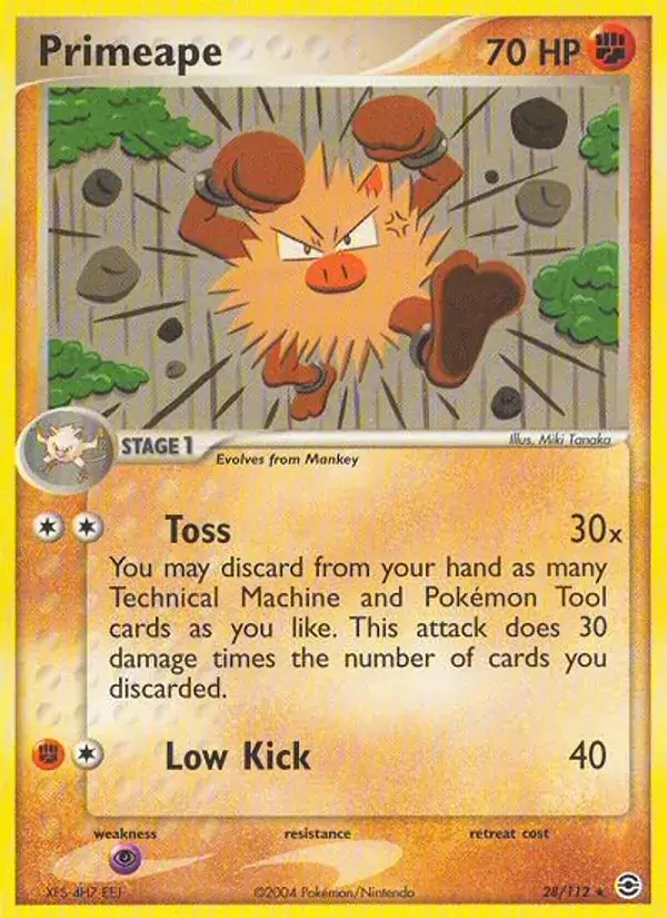 Primeape - 28/116 - FireRed & LeafGreen