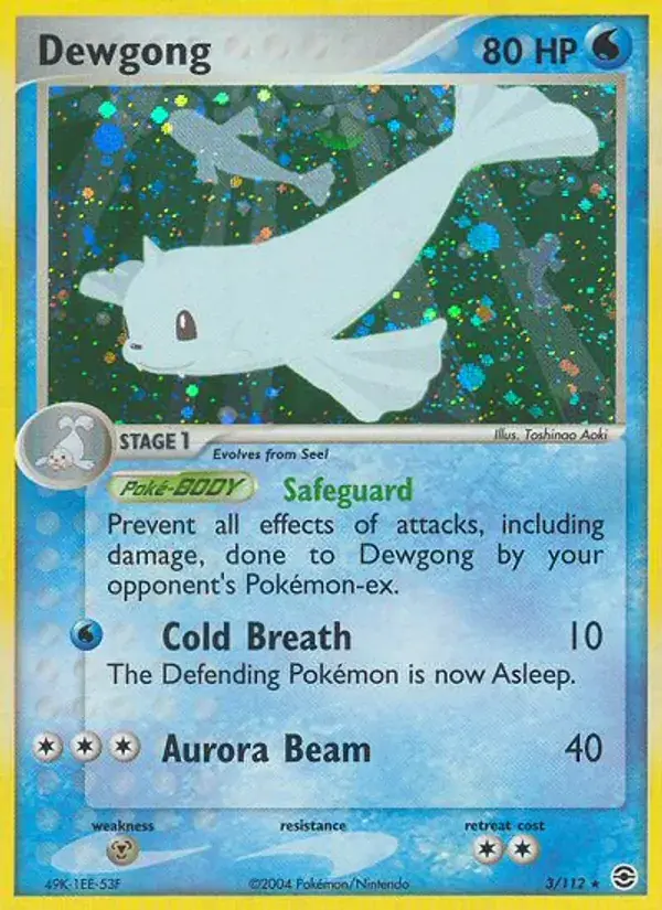 Dewgong - 3/116 - FireRed & LeafGreen