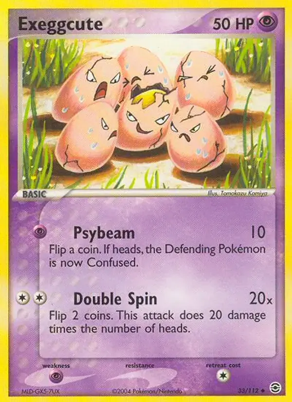 Exeggcute - 33/116 - FireRed & LeafGreen
