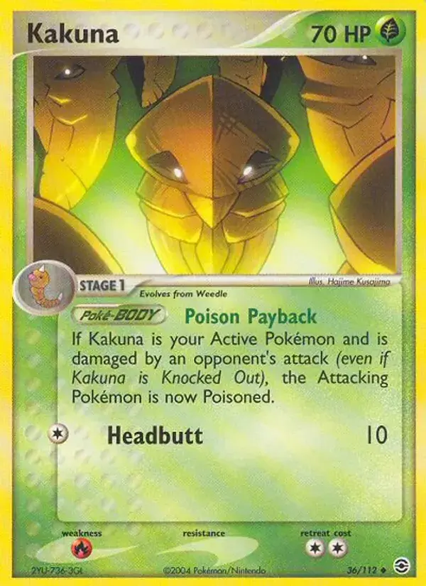 Kakuna - 36/116 - FireRed & LeafGreen