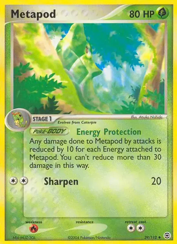 Metapod - 39/116 - FireRed & LeafGreen