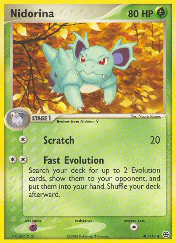 Nidorina - 40/116 - FireRed & LeafGreen