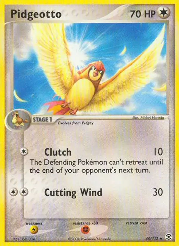 Pidgeotto - 45/116 - FireRed & LeafGreen