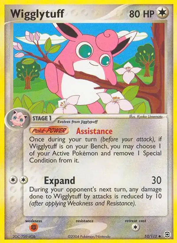 Wigglytuff - 52/116 - FireRed & LeafGreen