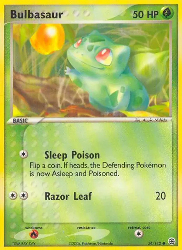 Bulbasaur - 54/116 - FireRed & LeafGreen