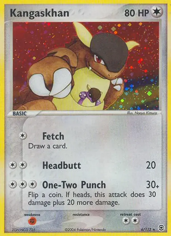 Kangaskhan - 6/116 - FireRed & LeafGreen