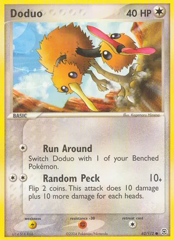 Doduo - 62/116 - FireRed & LeafGreen