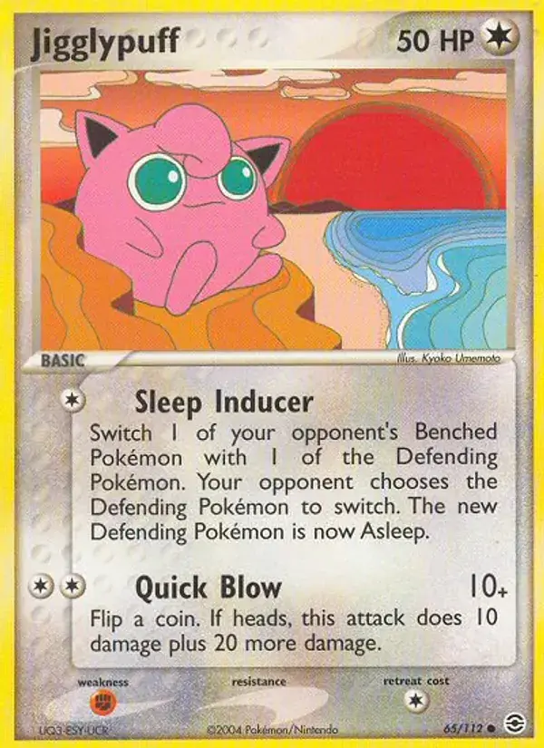 Jigglypuff - 65/116 - FireRed & LeafGreen