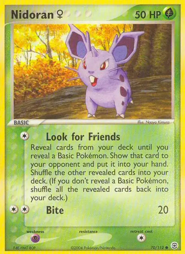 Nidoran♀ - 70/116 - FireRed & LeafGreen