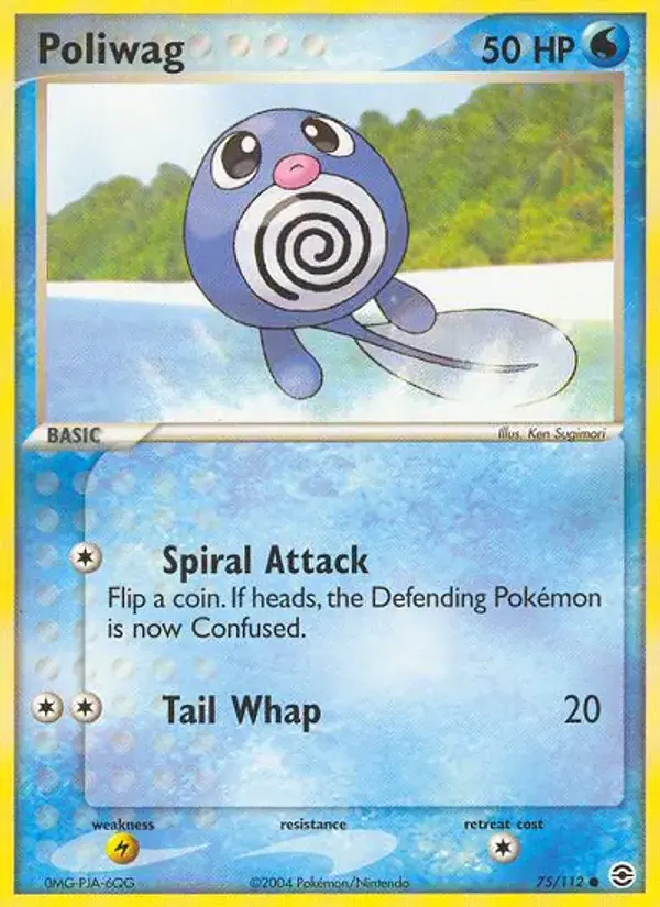 Poliwag - 75/116 - FireRed & LeafGreen
