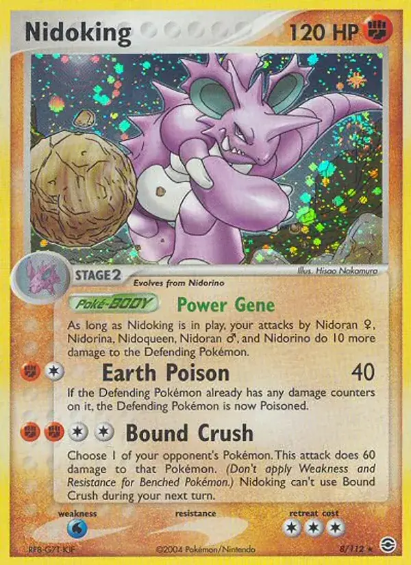 Nidoking - 8/116 - FireRed & LeafGreen