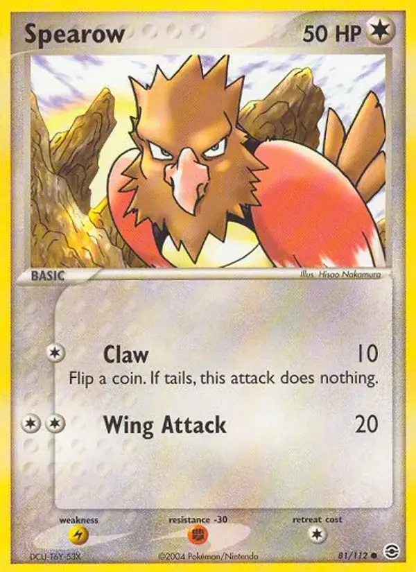 Spearow - 81/116 - FireRed & LeafGreen