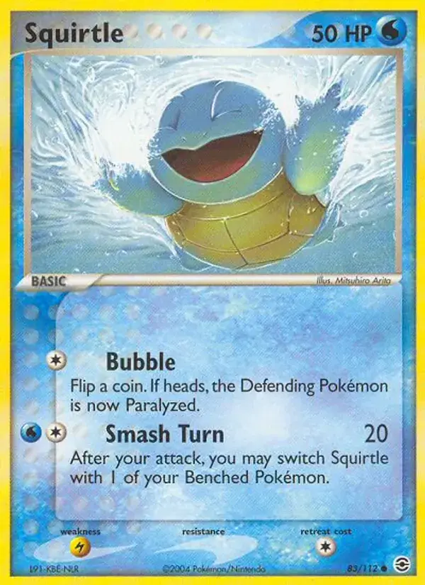 Squirtle - 83/116 - FireRed & LeafGreen
