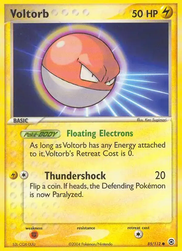 Voltorb - 85/116 - FireRed & LeafGreen