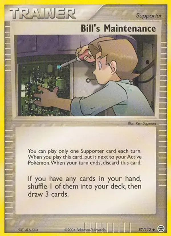 Bill's Maintenance - 87/116 - FireRed & LeafGreen