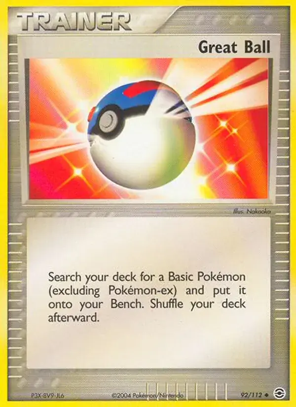 Great Ball - 92/116 - FireRed & LeafGreen