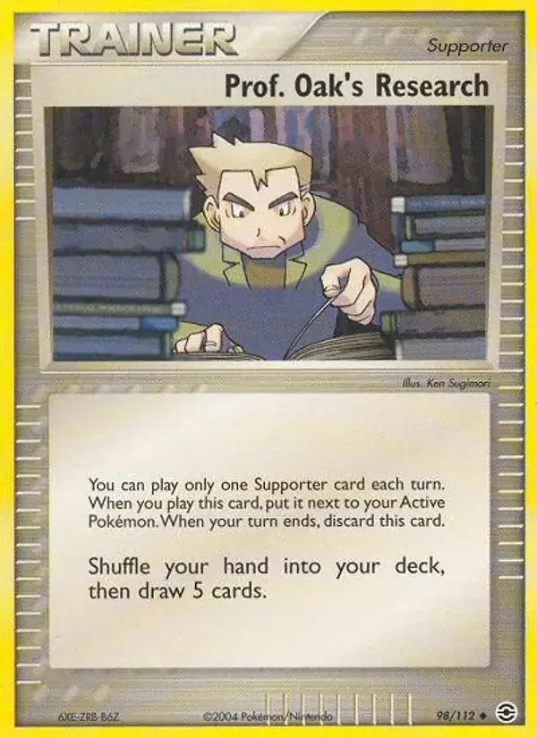 Prof. Oak's Research - 98/116 - FireRed & LeafGreen