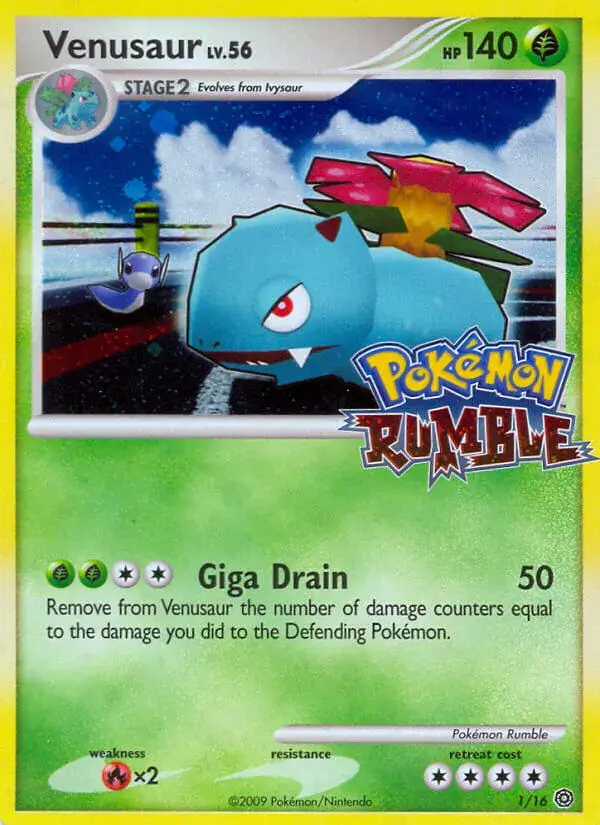 Venusaur - 1/16 - Pokémon Rumble