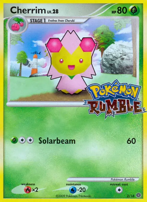 Cherrim - 2/16 - Pokémon Rumble