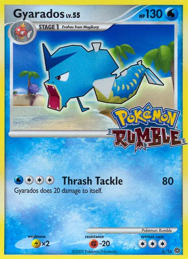 Gyarados - 6/16 - Pokémon Rumble