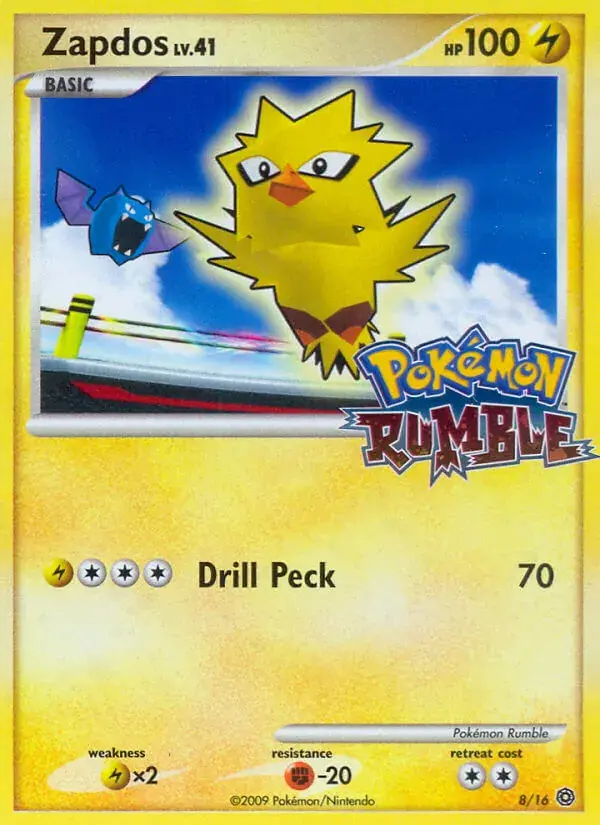Zapdos - 8/16 - Pokémon Rumble