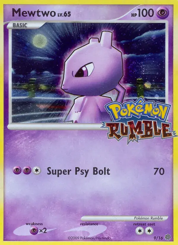 Mewtwo - 9/16 - Pokémon Rumble