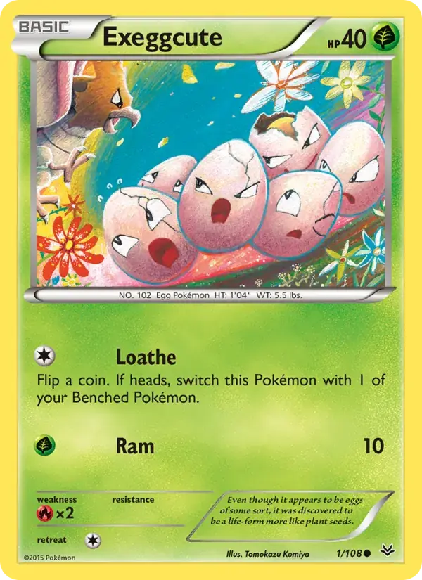 Exeggcute - 1/112 - Roaring Skies