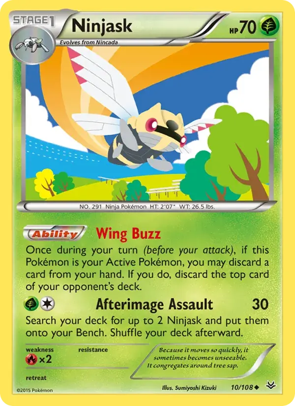 Ninjask - 10/112 - Roaring Skies