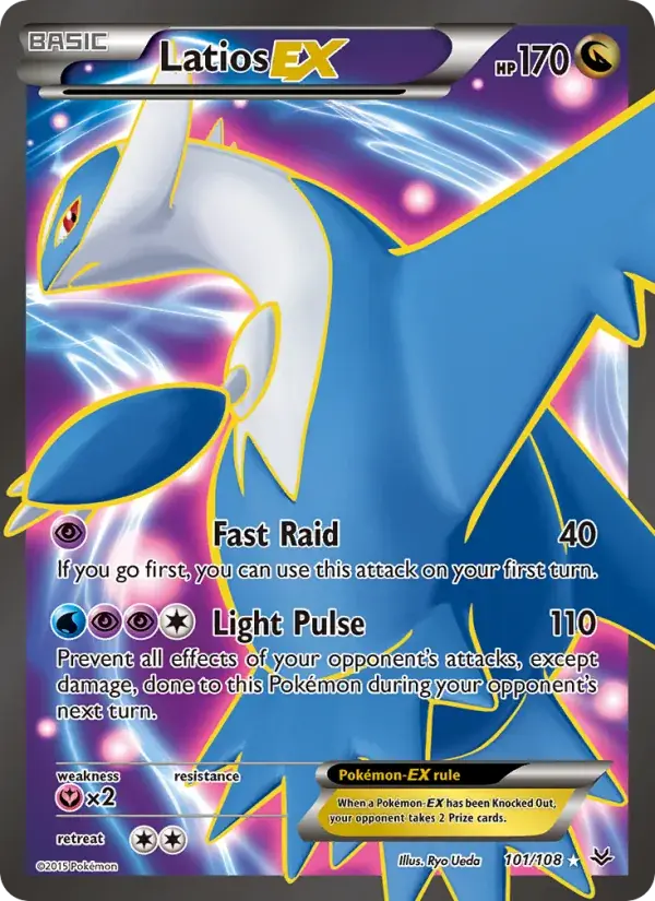 Latios EX - 101/112 - Roaring Skies
