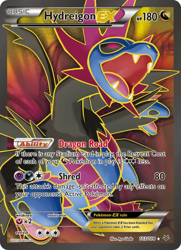 Hydreigon EX - 103/112 - Roaring Skies