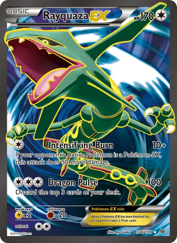 Rayquaza EX - 104/112 - Roaring Skies