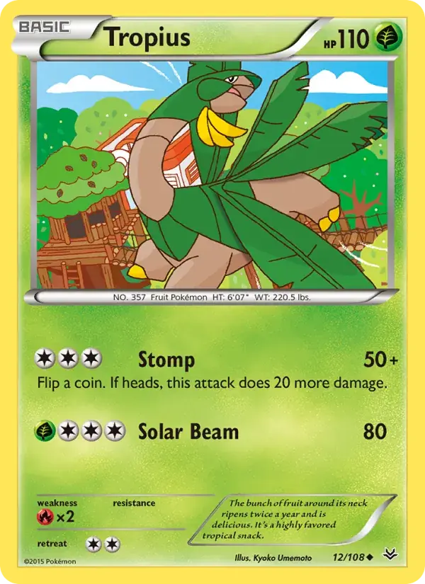 Tropius - 12/112 - Roaring Skies