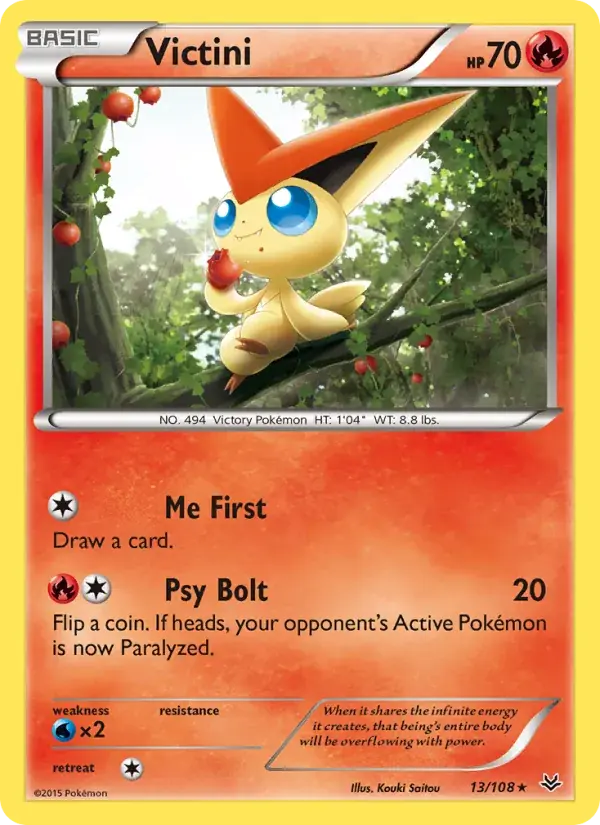 Victini - 13/112 - Roaring Skies