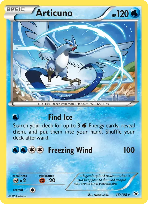 Articuno - 16/112 - Roaring Skies