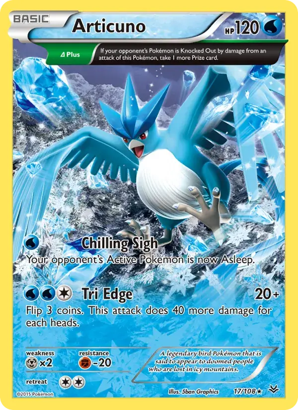 Articuno - 17/112 - Roaring Skies