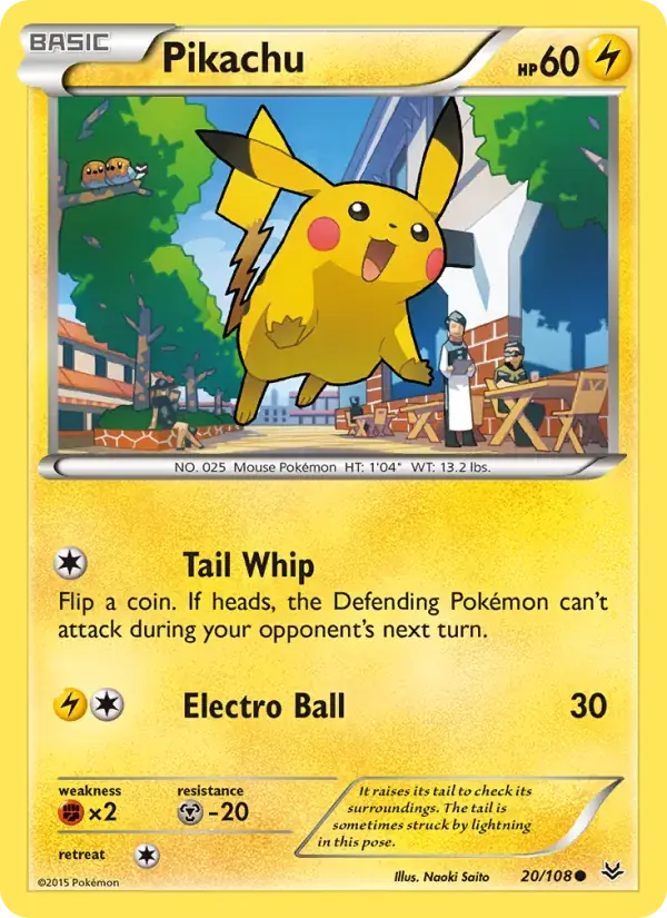 Pikachu - 20/112 - Roaring Skies