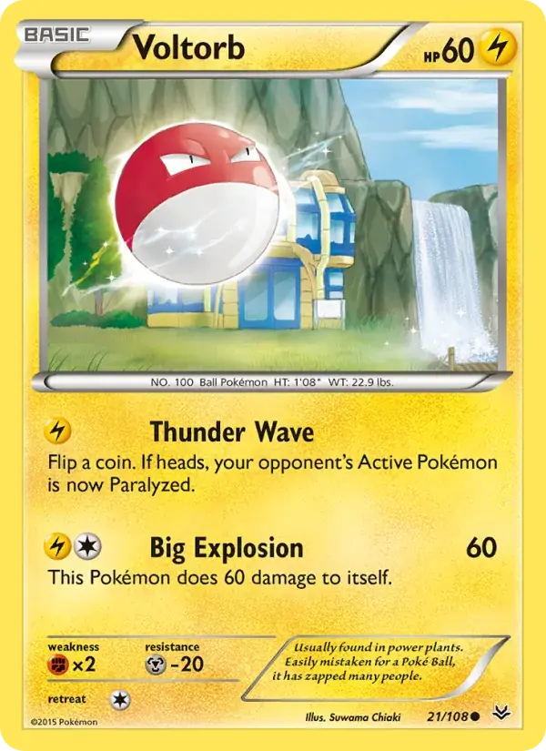 Voltorb - 21/112 - Roaring Skies