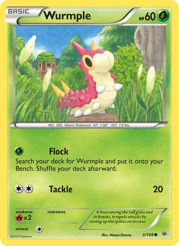 Wurmple - 3/112 - Roaring Skies
