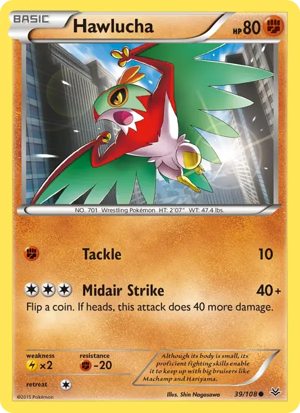 Hawlucha - 39/112 - Roaring Skies