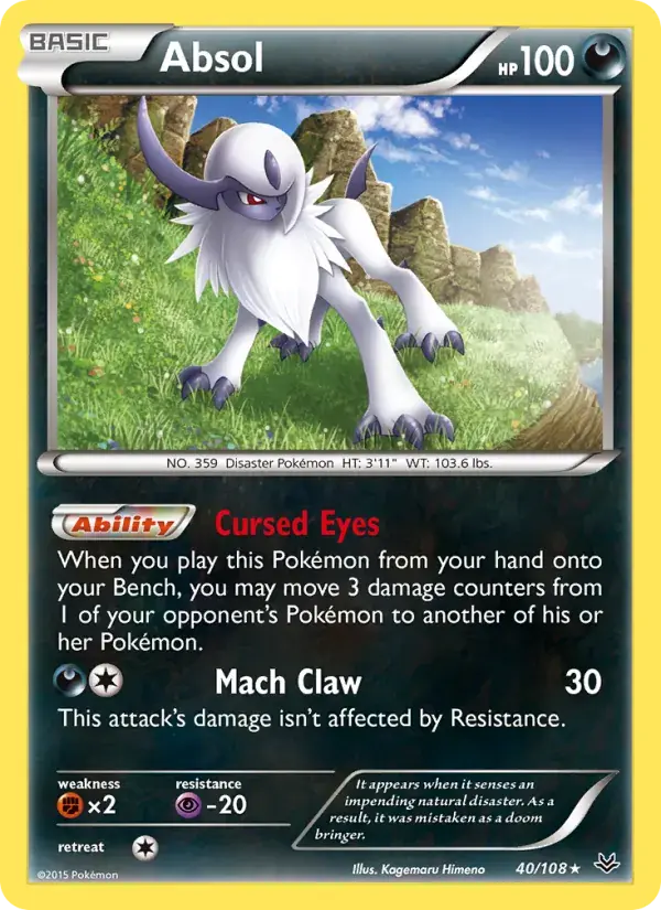 Absol - 40/112 - Roaring Skies
