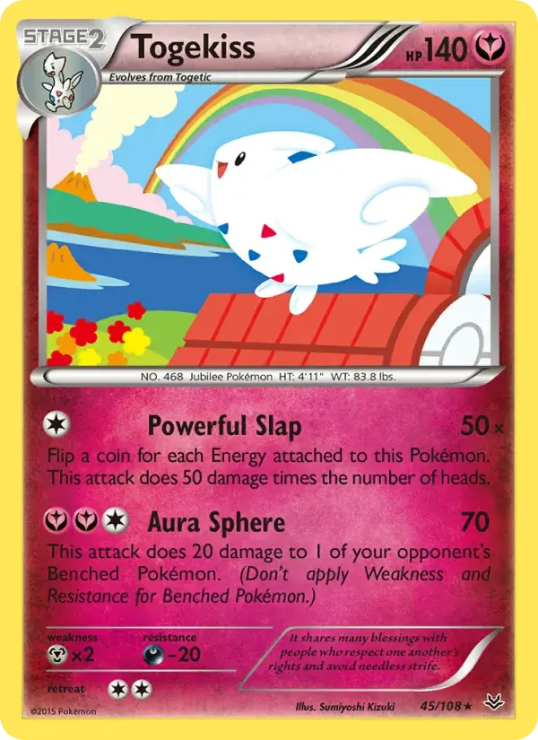 Togekiss - 45/112 - Roaring Skies