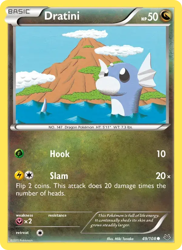 Dratini - 49/112 - Roaring Skies
