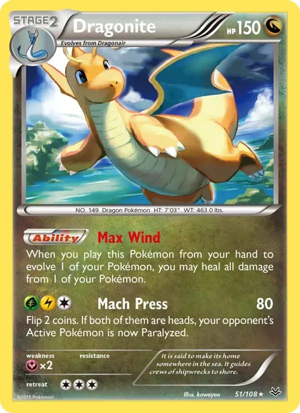 Dragonite - 51/112 - Roaring Skies