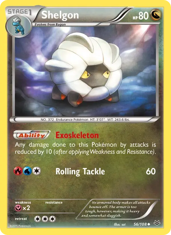 Shelgon - 56/112 - Roaring Skies