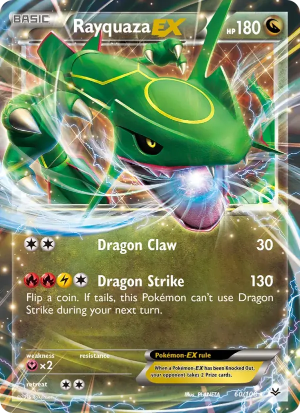 Rayquaza EX - 60/112 - Roaring Skies