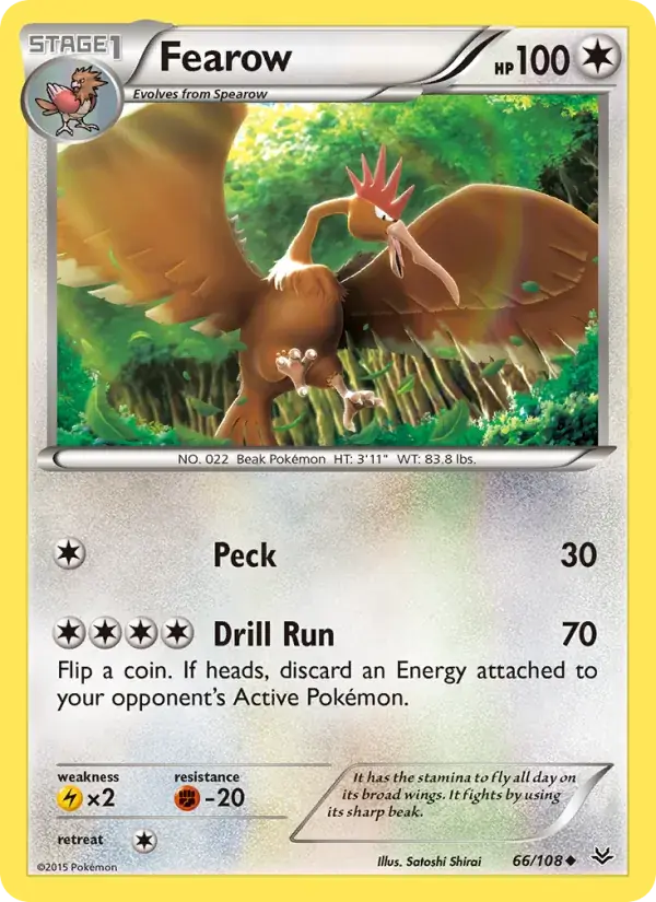 Fearow - 66/112 - Roaring Skies